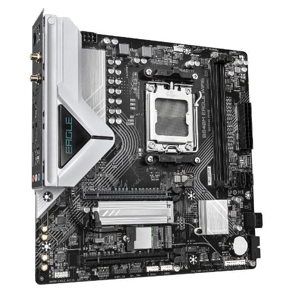 Gigabyte B840M Eagle WiFi 6 M-ATX AMD AM5 Motherboard - 1