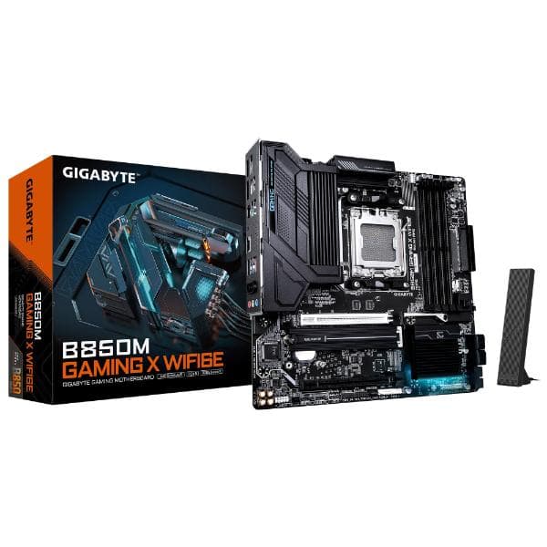Gigabyte B850M GAMING X WIFI6E AM5 M-ATX  AMD Motherboard - 2