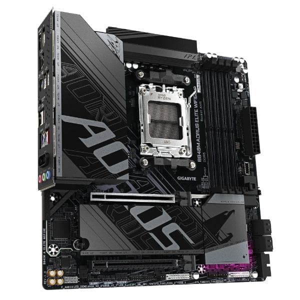 Gigabyte B840M Aorus Elite WiFi6E AM5 M-ATX AMD Motherboard - 1