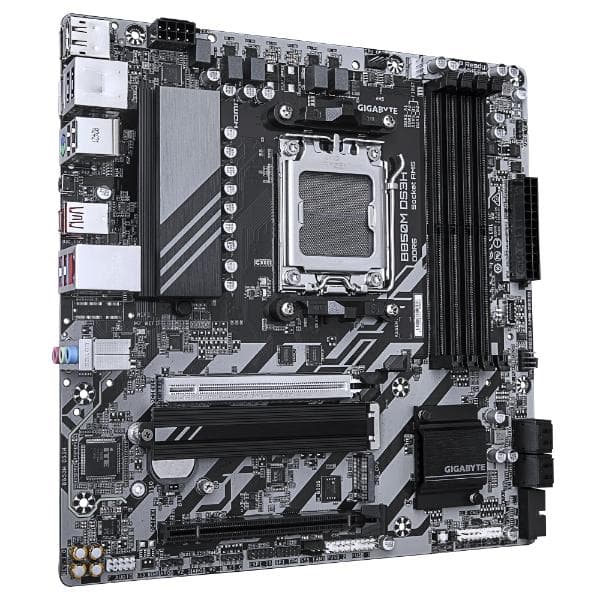 Gigabyte B850M DS3H AM5 M-ATX AMD Motherboard - 1