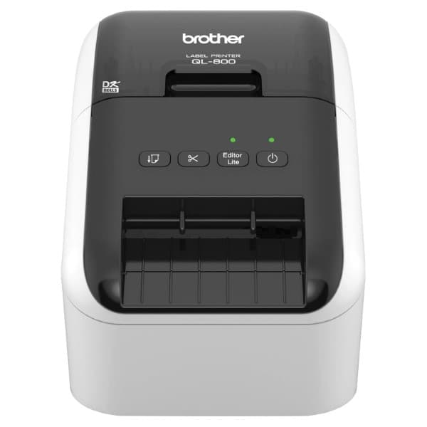 Brother QL-800 Label Printer (White and Black) - 1