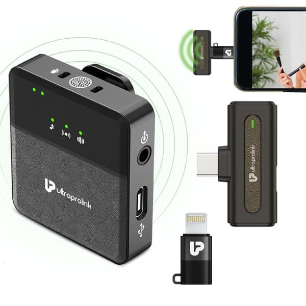 ULTRAPROLINK Sonic Pro Omnidirectional Lavalier Wireless Microphone