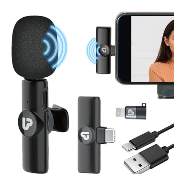 ULTRAPROLINK Sonic Omnidirectional Wireless lavalier Microphone