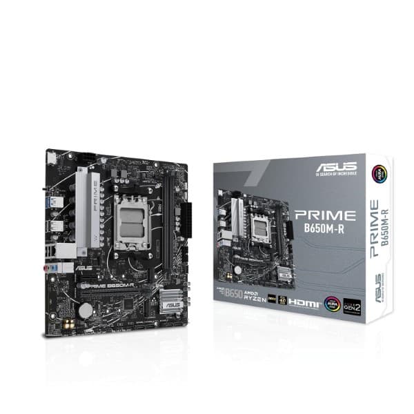ASUS AMD B650 Prime B650M-R DDR5 mATX Motherboard - 1