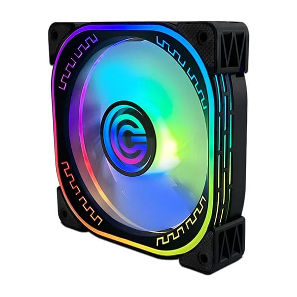 CIRCLE CG Infinity X1 ARGB Case Fan (Black) - 1