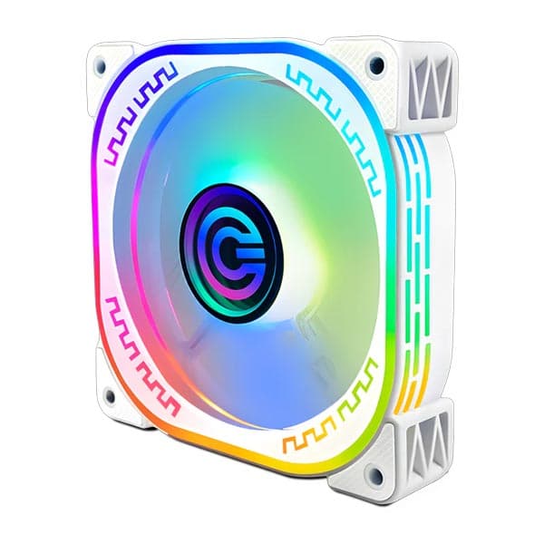 CIRCLE CG Infinity X1 ARGB Case Fan (White) - 1
