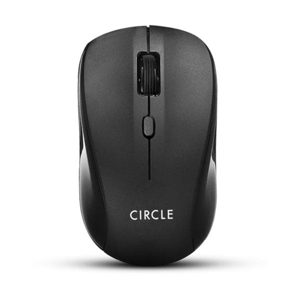 CIRCLE Superb Wireless Mouse (Black) - 1