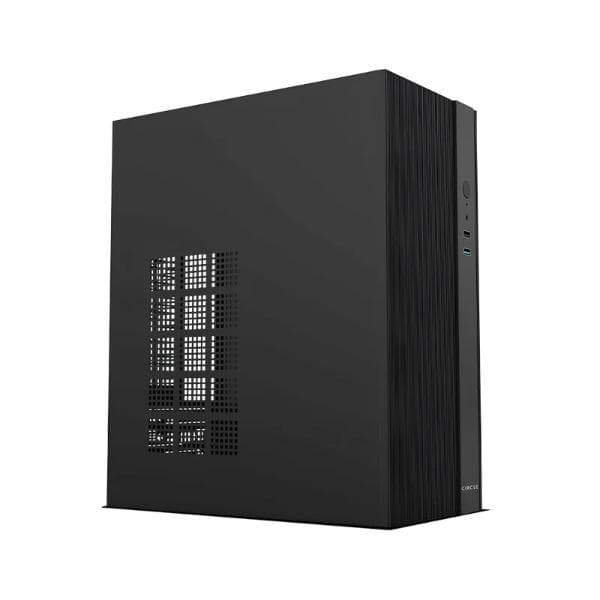 Circle MINI ME 3.0 CPU Cabinet - Black | Compact and Efficient Micro ATX Case - 1