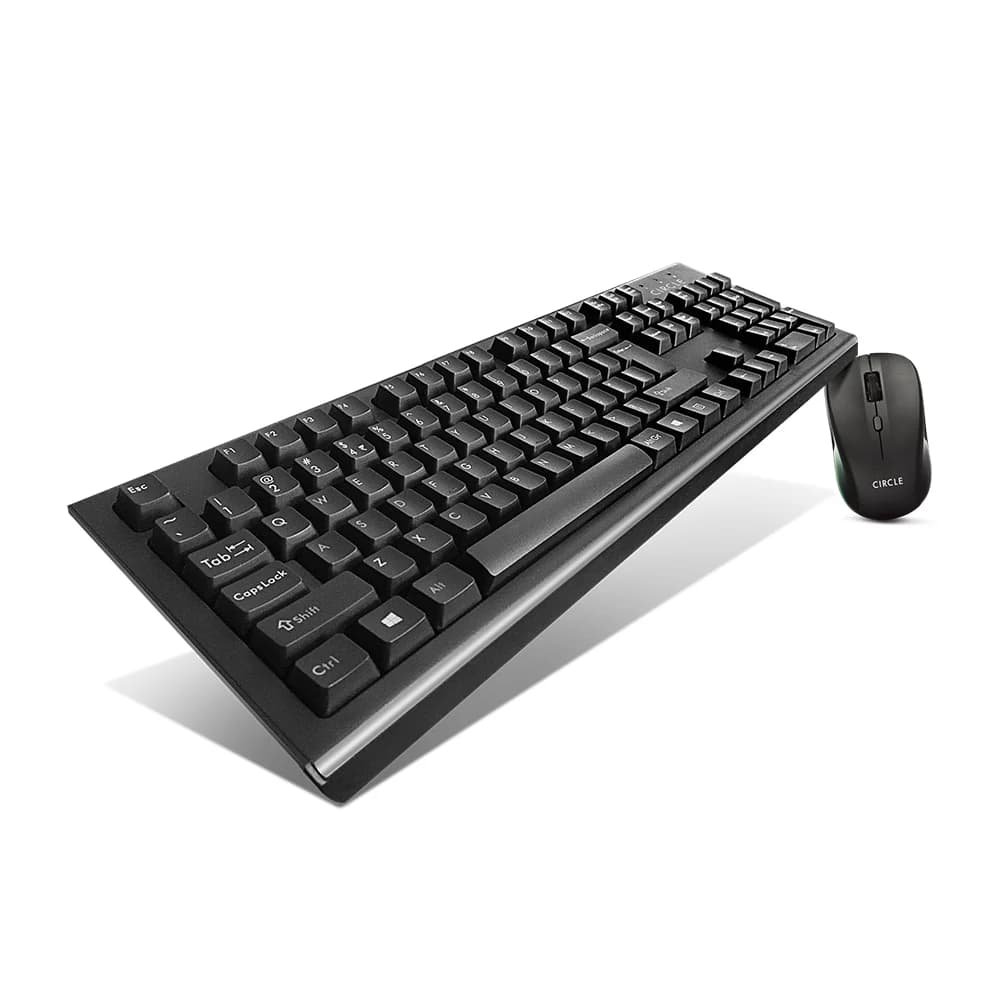 Circle Endurer A10 wireless Keyboard & Mouse Combo -Black - 2