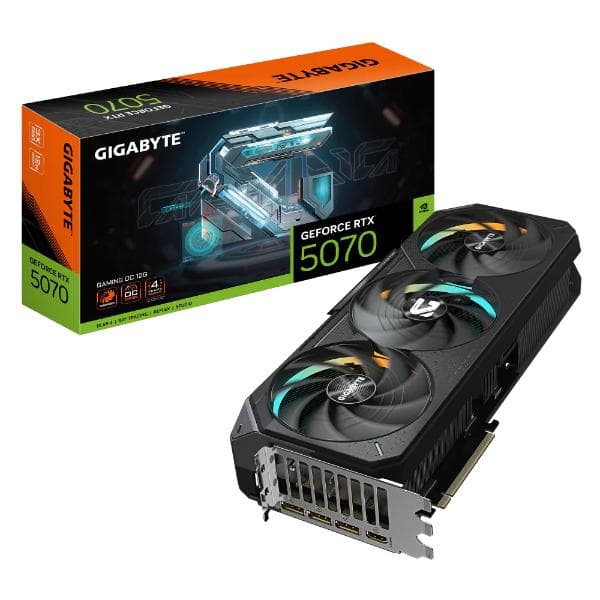 GIGABYTE RTX 5070 Ti Gaming OC 16GB Nvidia Graphic Card - 3