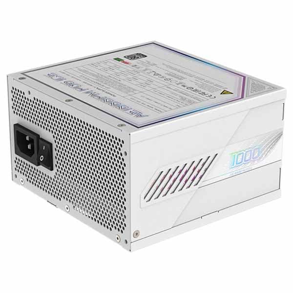 Gigabyte AORUS ELITE ICE 1000W 80 PLUS Platinum Modular ATX Power Supply (White) - 4