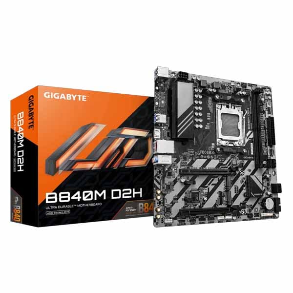 Gigabyte B840M D2H AMD AM5 M-ATX Motherboard - 1