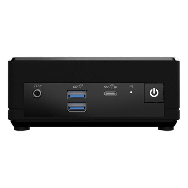 Msi Cubi N ADL S Barebone Mini Pc with Intel Processor N100 (4 Core 4 Threads 3.40GHz 6MB Cache Intel UHD Graphics), NO OS Included, NO RAM Included, NO Storage Included, LAN, Wifi & Bluetooth (Black) - 2
