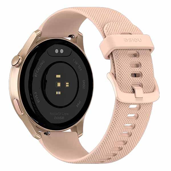 Noise Fit Crew 1.38" Display Metallic Finish Smartwatch (Rose Pink) - 4