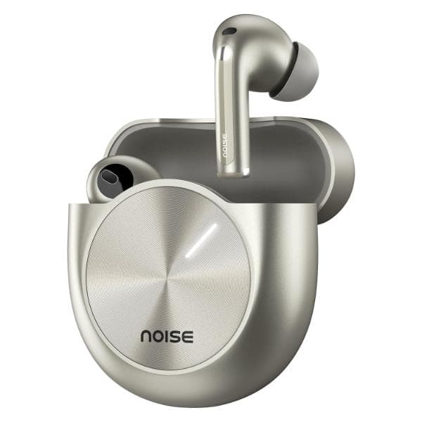 Noise Master Buds, Sound by Bose in-Ear Bluetooth Earbuds, Up to 49dB Adaptive ANC, LHDC 5.0, Immersive Spatial Audio, 44H Playtime with 6 mic ENC, Dual Pairing, IPX5 Ear Buds TWS (Titanium) - 2