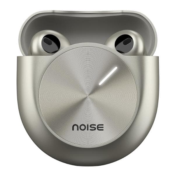 Noise Master Buds, Sound by Bose in-Ear Bluetooth Earbuds, Up to 49dB Adaptive ANC, LHDC 5.0, Immersive Spatial Audio, 44H Playtime with 6 mic ENC, Dual Pairing, IPX5 Ear Buds TWS (Titanium) - 1