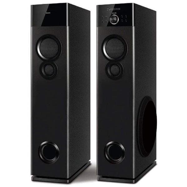 Philips Audio SPA9120B/94 Tower Speakers with Bluetooth - 1