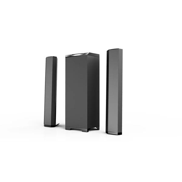 Philips Convertible Soundbar MMS8090B/94 2.1 Channel 80W, Optical-Connectivity Option with Supporting USB, AUX, FM & Remote Control (Black) - 1
