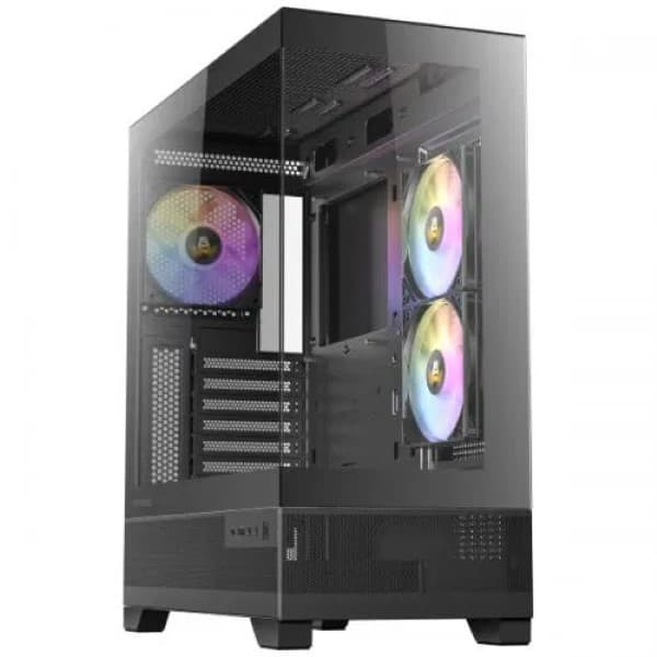 Antec CX700 ARGB Mid Tower Cabinet - Black - 5