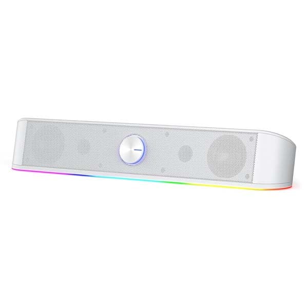 Redragon GS560 RGB Desktop Soundbar (White) - 1
