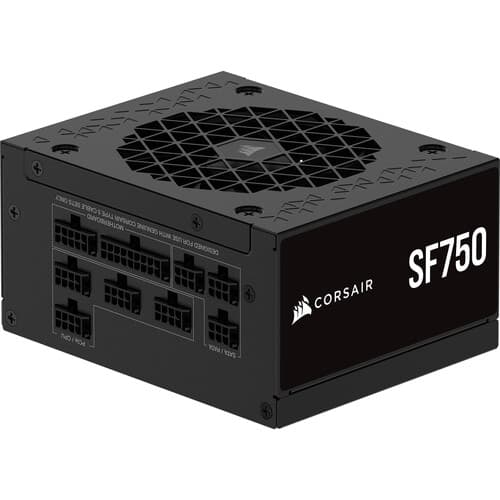 Corsair SF750 80 PLUS Platinum Fully Modular 750W SFX Power Supply (Black) - 1