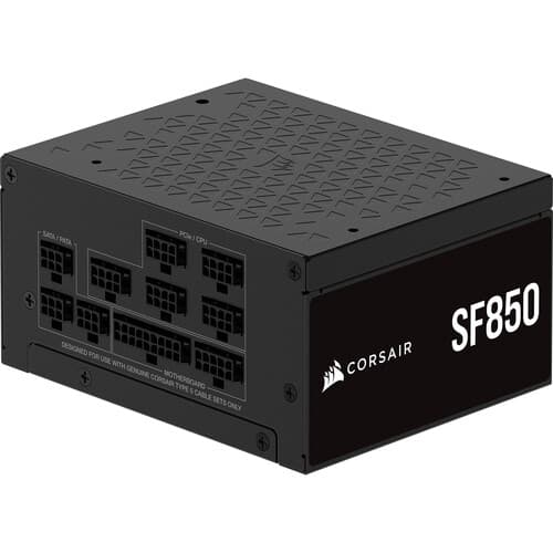 Corsair SF850 80 PLUS Platinum Fully Modular 850W SFX Power Supply (Black) - 3