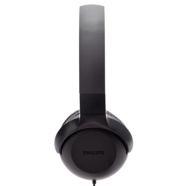 Philips Audio Upbeat Tauh201 Wired On Ear Headphones with Mic (Black) - 5