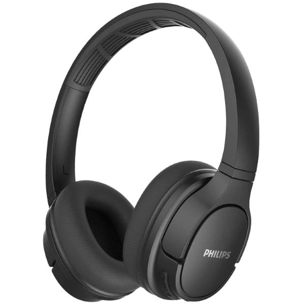 Philips TASH402BK Action Fit Bluetooth Wireless On Ear Headphones Black - 1