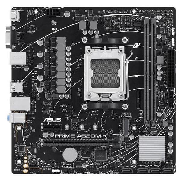ASUS PRIME A620M-K Micro-ATX Motherboard - 1