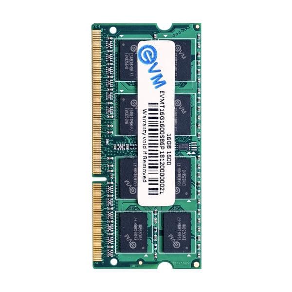 EVM 16GB DDR3 1600 MHz SoDimm Laptop RAM - 1