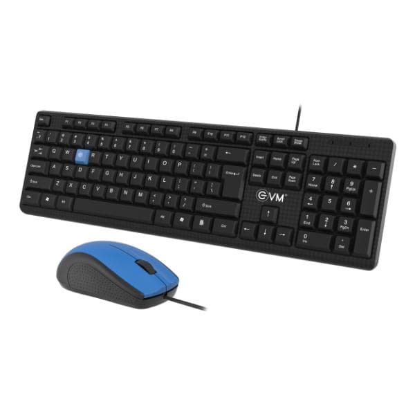EVM Wired Keyboard & Mouse Combo EVM-WDKM-513 - 1