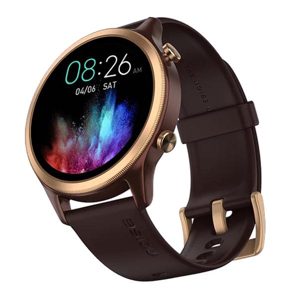 Noise Evolve 3 1.43" AMOLED Always-On Display with BT Calling & Metallic Design Smartwatch (Vintage Brown) - 1