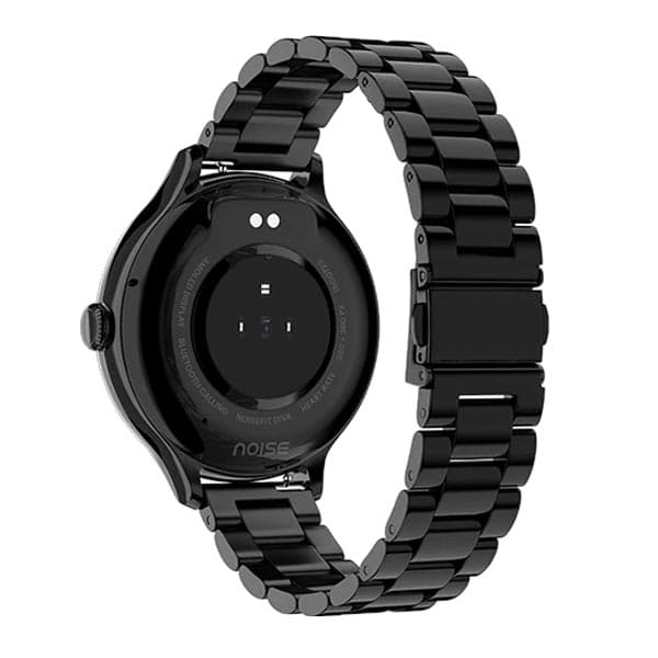 Noise Diva Smartwatch with Diamond Cut dial Glossy Metallic Finish AMOLED Display (Metallic Black) - 2