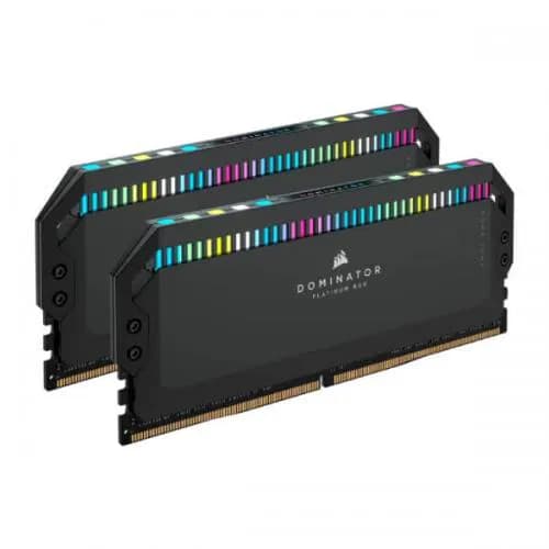 Corsair Dominator Platinum RGB DDR5 32GB (16GBx2) 6000MHz Ram (Black) - CMT32GX5M2E6000C36 - 2
