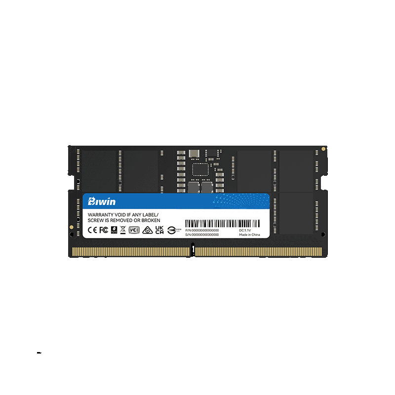 Biwin 16GB 4800Mhz SODIMM DDR5 CL40 Laptop Memory - 4