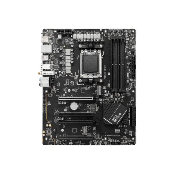 MSI PRO B650-VC WIFI II AMD AM5 ATX Motherboard - 3