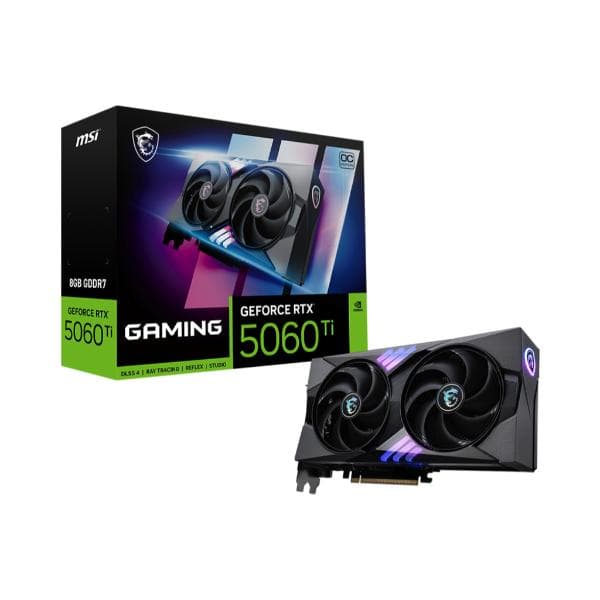 MSI RTX 5060 Ti 8G Gaming OC Graphic Card - 1