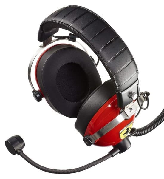 Thrustmaster T.Racing Scuderia Headphones - Ferrari Edition (Red) - 5