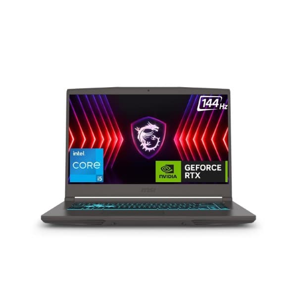 MSI Thin 15, Intel 12th Gen. Core i5 12450H, 40CM Gaming Laptop(16GB/1TB NVMe SSD/Windows 11 Home/Nvidia GeForce RTX 3050, 4GB GDDR6/Cosmos Gray/1.86kg), B12UC-2086IN - 1