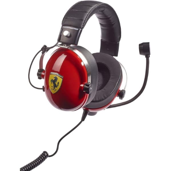 Thrustmaster T.Racing Scuderia Headphones - Ferrari Edition (Red) - 2