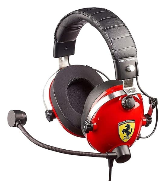 Thrustmaster T.Racing Scuderia Headphones - Ferrari Edition (Red) - 1