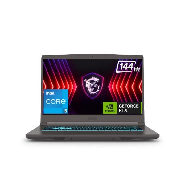 MSI Thin 15, Intel Core i5-13420H, 40CM FHD 144Hz Gaming Laptop(16GB/1TB NVMe SSD/Windows 11 Home/NVIDIA GeForce RTX 4050,GDDR6 6GB /Cosmos Gray/1.86Kg), B13VE-1802IN - 1