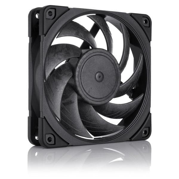 Noctua NF-A12x25 PWM chromax.Black.swap Premium Quiet Fan, 4-Pin (120mm, Black) - 2