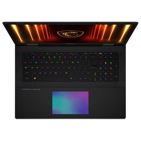 Ultra 9-285HX/DDR5 RAM 64GB (32*2)/4TB (2TB*2) NVMe PCIe Gen5x4 SSD+Gen4x4/RTX5090 GDDR7 24GB/18"UHD+(3840x2400),MiniLED,120Hz,100% DCI-P3 (Typ.),IPS-panel/Intel® Killer™Wi-Fi 7 BE1750(x)/Win11 Home/4 cell,99.99Whr/Cherry Mechanical Per-Key RGB gaming keyboard by SteelSeries/Core Black/MSI Dual Drive 256GB + MSI Lucky Figure Keychain_Black/MSI Bag/2 Year Warranty - 3