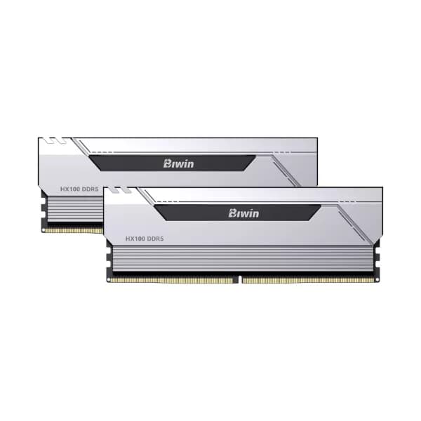 Biwin Silver Opal HX100 DDR5 RAM 64GB (32GBx2) 6000MHz CL30 - 1