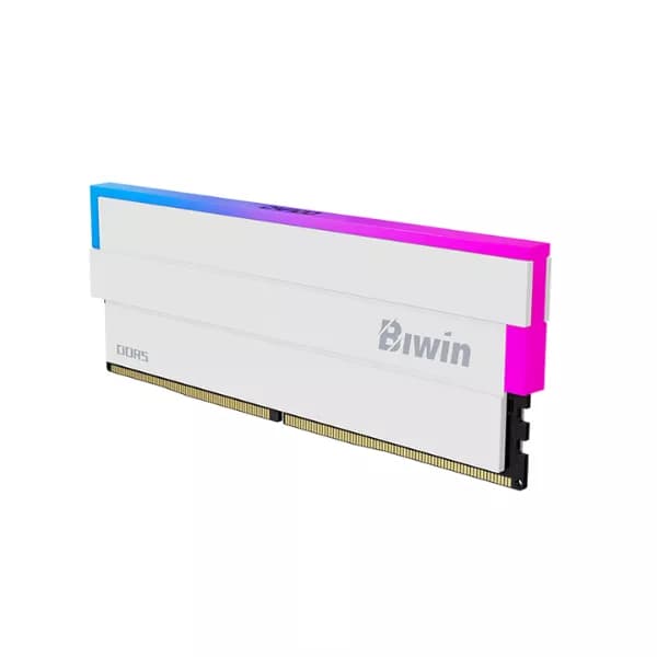 Biwin White Opal DW100 DDR5 RGB RAM 32GB (16GBx2) 6000MHz CL30 - 2