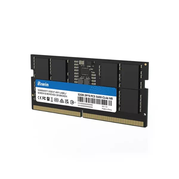 Biwin 16GB 5600Mhz SODIMM DDR5 CL46 Laptop Memory - 3