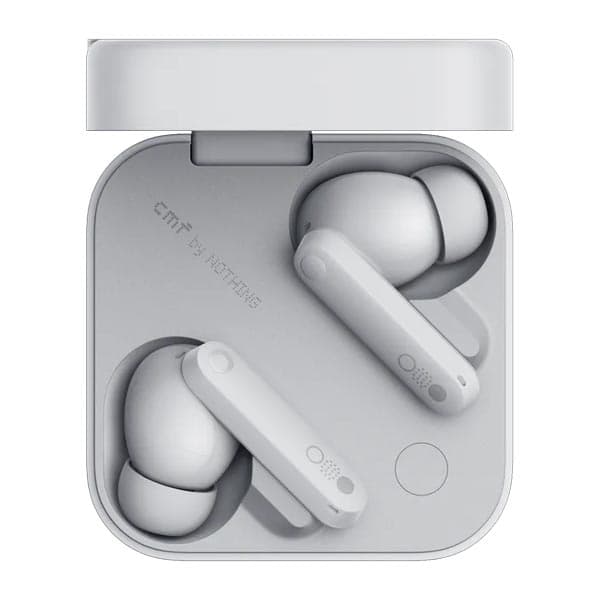 CMF Buds Pro 2 Wireless Earbuds, Hi-Res Audio with LDAC, 50 dB Hybrid Noise Cancelling Earbuds, Ultra Bass Technology, Bluetooth 5.3, 43H Play Time with Charging Case, 6 HD Mics Headphones (Light Grey) - 1