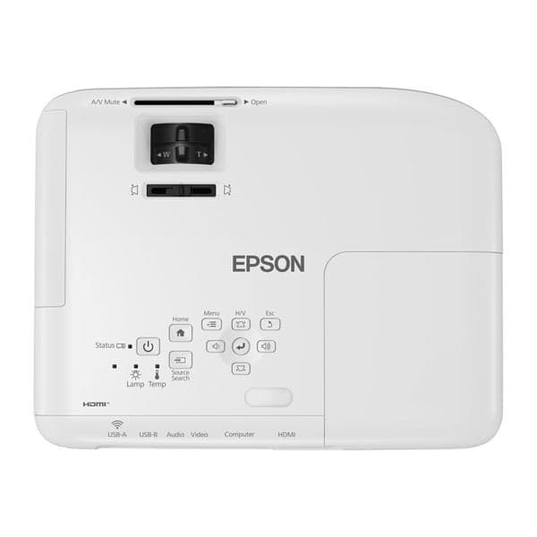 Epson EB-W06 WXGA Projector Brightness: 3700lm with HDMI Port (Optional Wi-Fi) (V11H973040) - 4
