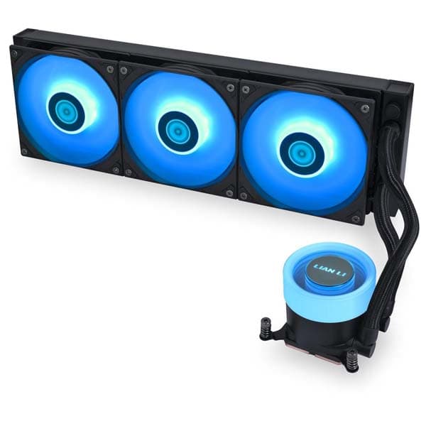 Lian Li GA II Lite 360mm RGB AIO Liquid Cooler Black (G89.GA2L36RB.IN) - 1